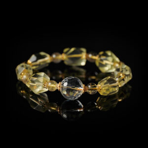 Citrine Bracelet,helping attract wealth and positive energy