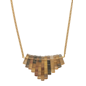 Fluorite Collar Necklace, Panidea Jewelry