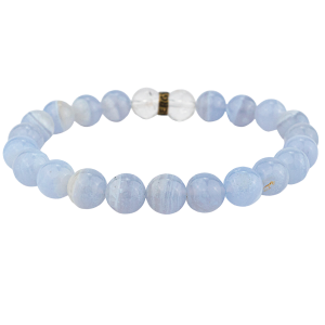 Blue Lace Agate Bracelet, Panidea Jewelry
