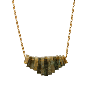 Labradorite Collar Necklace, Panidea Jewelry