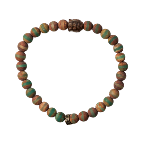 Tibetan Agate Buddha Bracelet, Panidea Jewelry