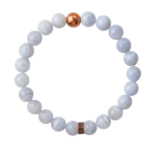 Blue Lace Agate Bracelet, Panidea Jewelry