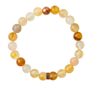 Golden Healer Quartz Bracelet, Panidea Jewelry