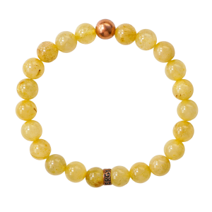 Rutilated Quartz Bracelet, Panidea Jewelry