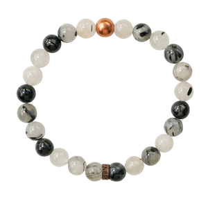 Tourmalinated Quartz Bracelet, Panidea Jewelry